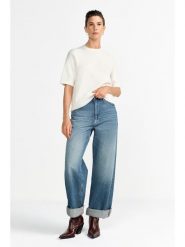 Rich & Royal Sweter w kolorze kremowym rozmiar: L. Brązowe swetry klasyczne damskie Rich & Royal, l, bez kołnierzyka. Za 211.31 zł.