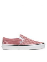 Vans Tenisówki Classic Slip-On VN000D6YCL21 Różowy. Czerwone trampki i tenisówki damskie Vans, bez wzorów, ze skóry. Za 339.99 zł.
