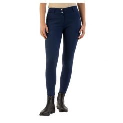 Damskie spodnie jeździeckie o średniej przyczepności BR Equitation Kelsey. Niebieskie spodnie materiałowe damskie BR, bez wzorów, z tkaniny, eleganckie. Za 467.70 zł.