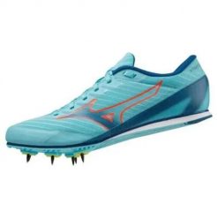 Buty do biegania damskie Mizuno X First 2. Niebieskie obuwie do biegania damskie Mizuno. Za 372.00 zł.