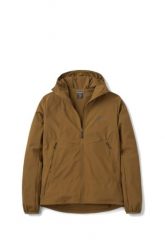 Kurtka softshell męska Borealis Hoody. Brązowe kurtki softshell damskie RAB, l, bez wzorów, z materiału, z kapturem. Za 539.99 zł.