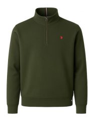 U.S. Polo Assn. Bluza w kolorze oliwkowym rozmiar: XL. Brązowe bluzy bez kaptura męskie U.S. Polo Assn., s, z bawełny. Za 156.98 zł.