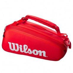 Torba tenisowa Wilson SUPER TOUR x 9. Białe torebki klasyczne damskie Wilson, bez wzorów, bez dodatków. Za 599.99 zł.