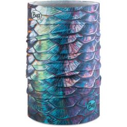 Komin na szyję - Bandana BUFF Coolnet UV® Licenses Deyoung. Żółte szaliki i kominy damskie Buff, na lato, bez wzorów, z elastanu. Za 49.99 zł.