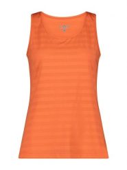 CMP Top funkcyjny w kolorze pomarańczowym rozmiar: 38. Pomarańczowe topy damskie CMP, bez wzorów, bez kołnierzyka. Za 69.58 zł.