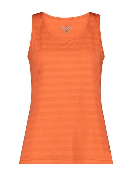 CMP Top funkcyjny w kolorze pomarańczowym rozmiar: 38. Pomarańczowe topy damskie CMP, bez wzorów, bez kołnierzyka. Za 69.58 zł.