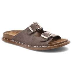 Szare Klapki Artiker Wygodne Obuwie Damskie. Szare klapki damskie Artiker, bez wzorów, bez obcasa. Za 233.99 zł.