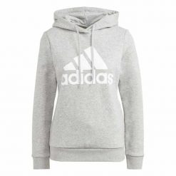Bluza damska ADIDAS W BL FL HD XXS. Szare bluzy z kapturem damskie Adidas, xs, z bawełny. Za 199.00 zł.
