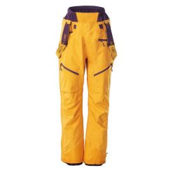 Spodnie narciarskie damskie Elbrus Svean Wo's - żółte, Rozmiar L. Żółte spodnie materiałowe damskie ELBRUS, bez wzorów, z elastanu. Za 799.00 zł.