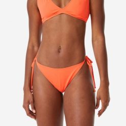 Dół kostiumu kąpielowego damski Roxy High Leg. Brązowe bikini damskie Roxy, bez wzorów. Za 69.99 zł.
