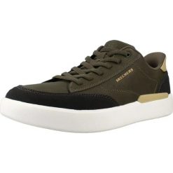 Buty SKECHERS SLIP-INS VERLOMA RADICAL Zielony. Zielone buty fitness męskie Skechers, z syntetyku, bez zapięcia, na fitness i siłownię. Za 320.99 zł.