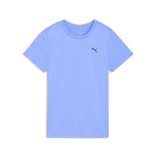 Damska koszulka Train All Day Essentials PUMA. Fioletowe t-shirty damskie Puma, l, bez wzorów, bez kołnierzyka. Za 99.00 zł.