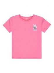 Roxy T-Shirt Lily ERGZT04139 Różowy Regular Fit. Czerwone koszulki dziewczęce Roxy, s, bez wzorów, z bawełny, bez ramiączek. Za 79.99 zł.