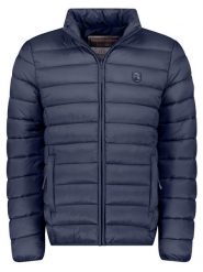 Geographical Norway Kurtka pikowana "Amigotal" w kolorze granatowym rozmiar: XXL. Niebieskie kurtki męskie Geographical Norway, xxl, bez wzorów, bez kaptura. Za 153.71 zł.