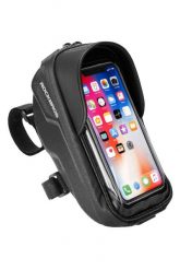 Torba rowerowa Mobibar 1,2L. Czarne torebki klasyczne damskie ROCKBROS, bez wzorów, z materiału, bez dodatków. Za 64.99 zł.