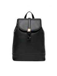KARL LAGERFELD Plecak A3W30154 Czarny. Czarne plecaki damskie Karl Lagerfeld, bez wzorów, ze skóry. Za 1,299.00 zł.