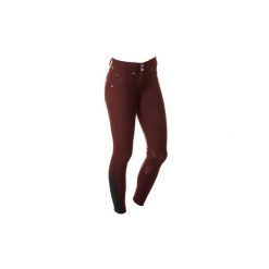 Damskie spodnie do jazdy konnej Flags&Cup Push Up. Brązowe spodnie materiałowe damskie FLAGS&CUP, bez wzorów, sportowe. Za 434.50 zł.