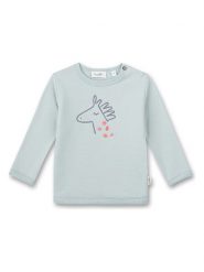 Sanetta Kidswear Bluza w kolorze błękitnym rozmiar: 62. Niebieskie bluzy i bluzki niemowlęce Sanetta Kidswear, bez wzorów, z bawełny, bez ramiączek, bez kaptura. Za 37.30 zł.