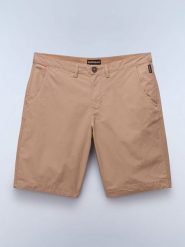 NAPAPIJRY Szorty "Nakuru 6" w kolorze jasnobrązowym rozmiar: W35. Brązowe szorty męskie NAPAPIJRY, z bawełny, bez kołnierzyka. Za 144.92 zł.