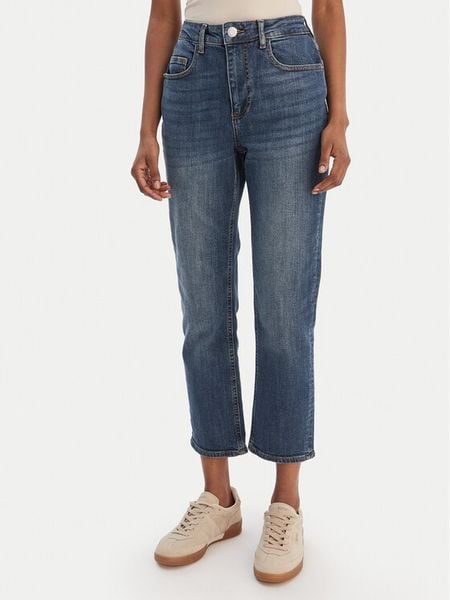 Vero Moda Jeansy Rosie 10342051 Niebieski Straight Fit. Niebieskie jeansy damskie Vero Moda. Za 148.99 zł.