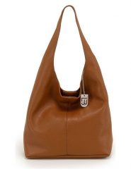 Lucca Baldi Skórzana torebka "Tarquinia" w kolorze jasnobrązowym - 32 x 32 x 16 cm rozmiar: onesize. Brązowe torebki klasyczne damskie Lucca Baldi, bez wzorów, z materiału, bez dodatków. Za 295.99 zł.