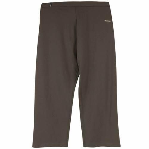Spodnie treningowe damskie Reebok K29805. Brązowe spodnie sportowe damskie Reebok, m, z bawełny, na fitness i siłownię. Za 136.00 zł.