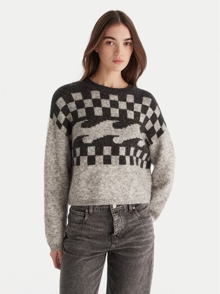 Billabong Sweter Palm Forever EBJSW00133 Szary Regular Fit. Szare swetry klasyczne damskie Billabong, l, z syntetyku, bez kołnierzyka. Za 349.99 zł.