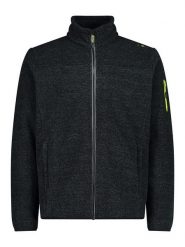 CMP Kurtka polarowa w kolorze czarnym rozmiar: 46. Czarne kurtki męskie CMP, bez wzorów, z materiału, bez kaptura. Za 109.26 zł.