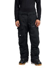 Spodnie śniegowe techniczne dla Mężczyzn UTILITY 20K Czarny. Czarne spodnie materiałowe męskie Quiksilver, bez wzorów, z materiału. Za 859.99 zł.