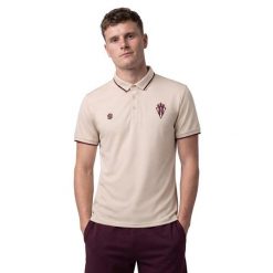 Męska lifestyle’owa piłkarska koszulka polo Siroko RSG Travel Polo Player M. Brązowe koszulki polo męskie SIROKO, m, bez wzorów, z bawełny, bez ramiączek. Za 136.80 zł.