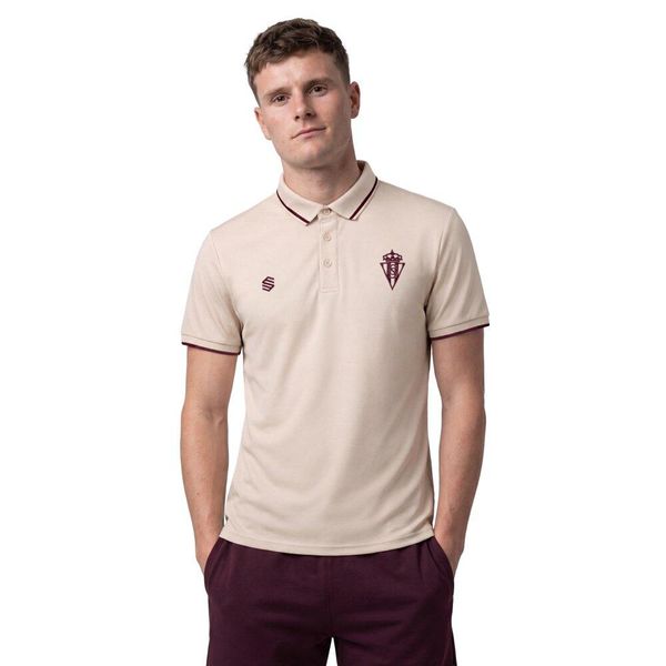 Męska lifestyle’owa piłkarska koszulka polo Siroko RSG Travel Polo Player M. Brązowe koszulki polo męskie SIROKO, m, bez wzorów, z bawełny, bez ramiączek. Za 136.80 zł.