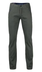 Eleganckie Spodnie Męskie, Chinosy - 100% BAWEŁNA, Szare, Ciemny Popiel. Szare spodnie materiałowe męskie Chiao, bez wzorów, z bawełny, eleganckie. Za 169.00 zł.