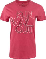 Damska koszulka Athl. dpt Vera fuksja różowy. Czerwone t-shirty damskie Givova, s, bez wzorów, z bawełny, bez kołnierzyka. Za 129.99 zł.