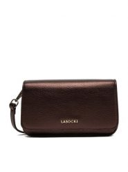 Lasocki Torebka CEO-LSK-L-006-09 Brązowy. Brązowe listonoszki damskie Lasocki, bez wzorów, z materiału, bez dodatków. Za 129.99 zł.