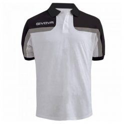 Koszulka Polo Męska Spring. Białe koszulki polo męskie Givova, m, bez wzorów, bez ramiączek. Za 38.99 zł.