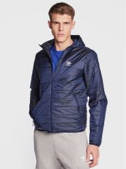 Adidas Kurtka przejściowa Padded Hooded Puffer Jacket HL9210 Niebieski Regular Fit. Niebieskie kurtki męskie Adidas, m, bez wzorów, z syntetyku, bez kaptura. Za 349.99 zł.