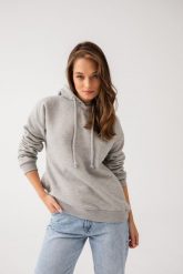 BLUZA GINA SZARA L - Flawless. Szare bluzy sportowe damskie Flawless, l, z bawełny. Za 188.50 zł.