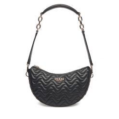 Torebka Guess. Czarne torebki klasyczne damskie Guess, z aplikacjami, bez dodatków. Za 469.99 zł.