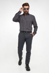 Spodnie męskie Matthew-101-W JOOP! JEANS. Spodnie materiałowe męskie Joop! Jeans, bez wzorów, z jeansu. W wyprzedaży za 447.85 zł.