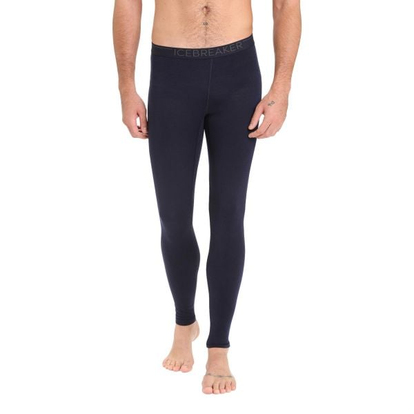 Legginsy Termoaktywne Męskie Icebreaker 200 Oasis Leggings. Niebieskie bielizna termoaktywna męska Icebreaker, l, bez wzorów, z materiału. Za 403.99 zł.