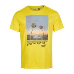 T-shirt męski O'Neill Loren z krótkim rękawem. Żółte t-shirty męskie O'neill, m, bez wzorów, bez kołnierzyka. Za 159.00 zł.