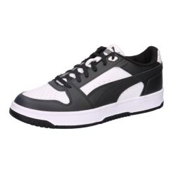 Buty sportowe Puma Rebound Slam Lo. Białe buty sportowe na co dzień damskie Puma, z materiału, bez zapięcia. Za 390.00 zł.