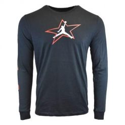 Koszulka treningowa męska Nike Air Jordan AJ6. Czarne koszulki męskie z długim rękawem Nike, l. Za 261.00 zł.