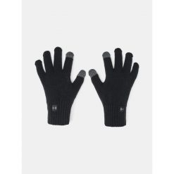 Rękawiczki damskie Under Armour Halftime Gloves. Czarne rękawiczki damskie Under Armour, bez wzorów. Za 69.99 zł.