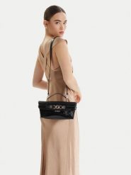 Guess Torebka 180238 Czarny. Czarne torebki klasyczne damskie Guess, z aplikacjami, ze skóry, bez dodatków. Za 639.99 zł.