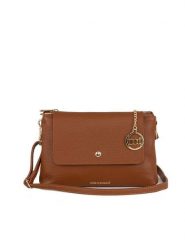 Mia Tomazzi Skórzana torebka "Fonzaso" w kolorze jasnobrązowym - 24 x 16 x 8 cm rozmiar: onesize. Brązowe torebki klasyczne damskie Mia Tomazzi, bez wzorów, z materiału, bez dodatków. Za 217.99 zł.