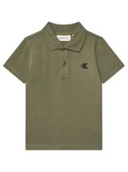 Calvin Klein Jeans Polo Essential IB0IB02486 M Zielony Regular Fit. Zielone t-shirty chłopięce Calvin Klein Jeans, bez wzorów, z bawełny, bez ramiączek. Za 149.99 zł.