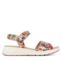 Sandały Caprice. Sandały damskie Caprice, bez wzorów, bez obcasa, na płaskiej podeszwie. Za 339.99 zł.