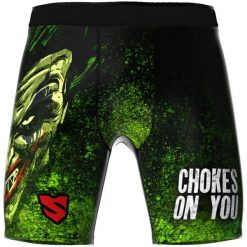 Spodenki do Vale Tudo męskie Smmash Pro The Choker. Czarne szorty męskie SMMASH, bez wzorów, sportowe. Za 119.99 zł.