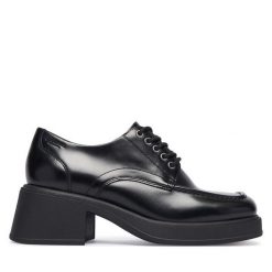 Półbuty Vagabond Shoemakers. Czarne półbuty damskie Vagabond Shoemakers, bez wzorów, bez obcasa, na obcasie. Za 649.99 zł.
